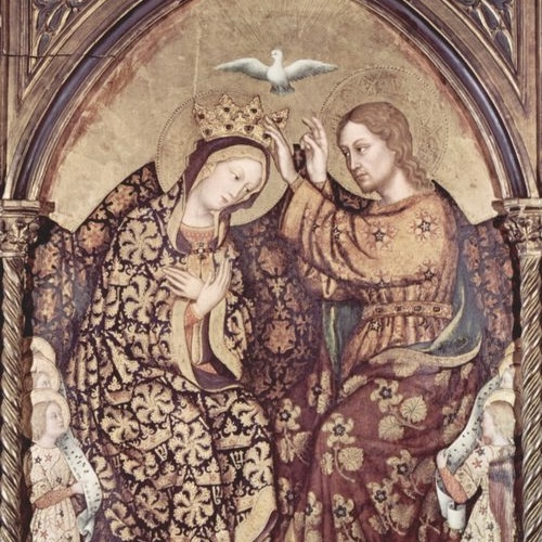 Gentile da Fabriano, Marienkrönung, um 1420, Getty Museum