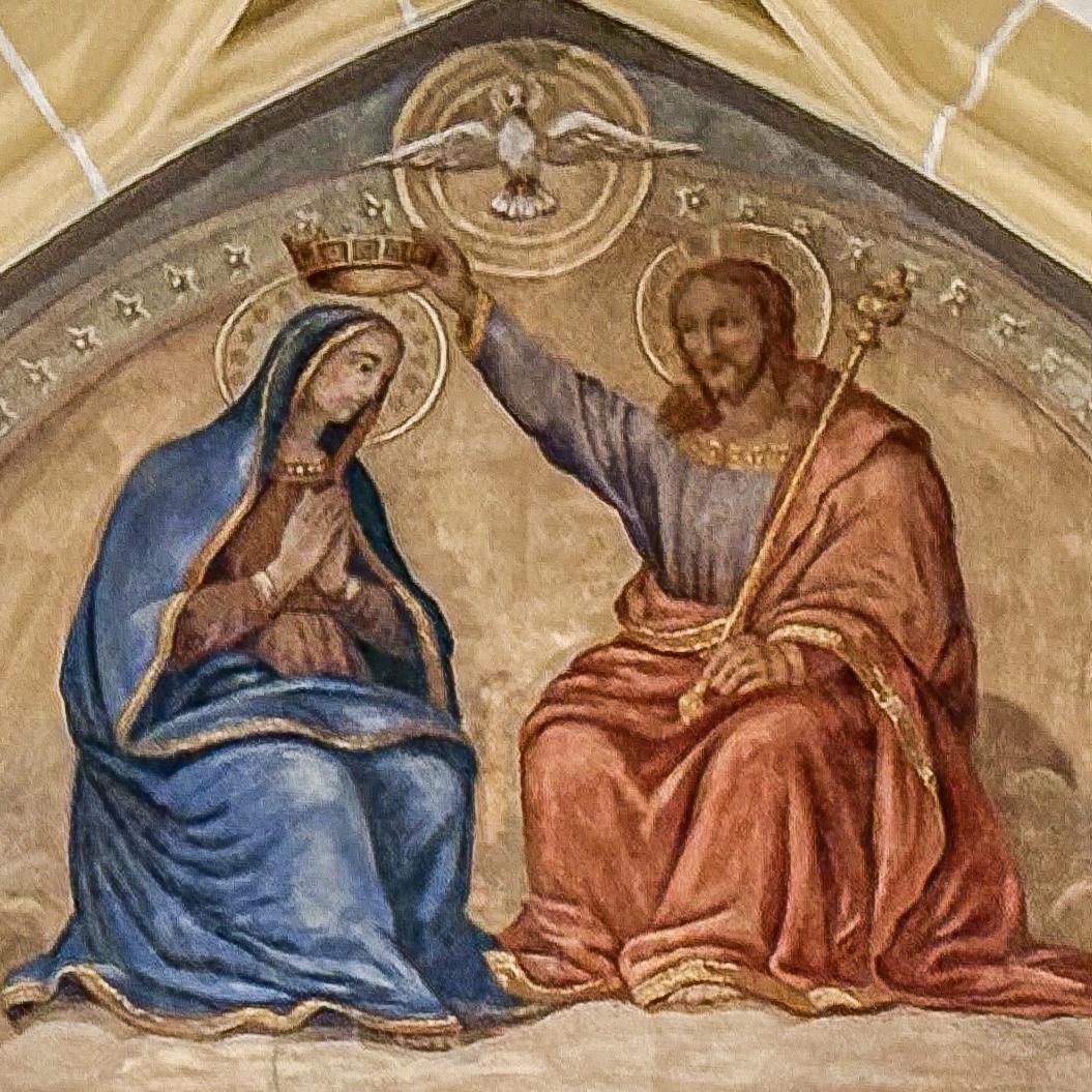 Marienkrönung, Pfarrkirche Haidershofen, spätes 19. Jh.