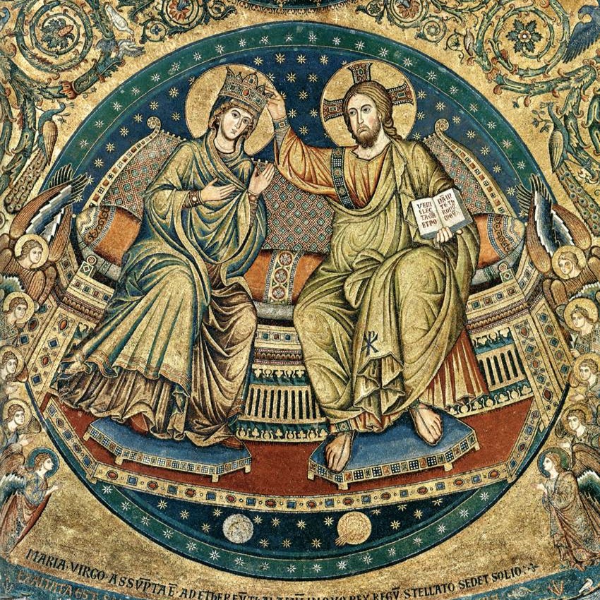 Jacopo Torriti, Marienkrönung, Santa Maria Maggiore, Rom, 1295
